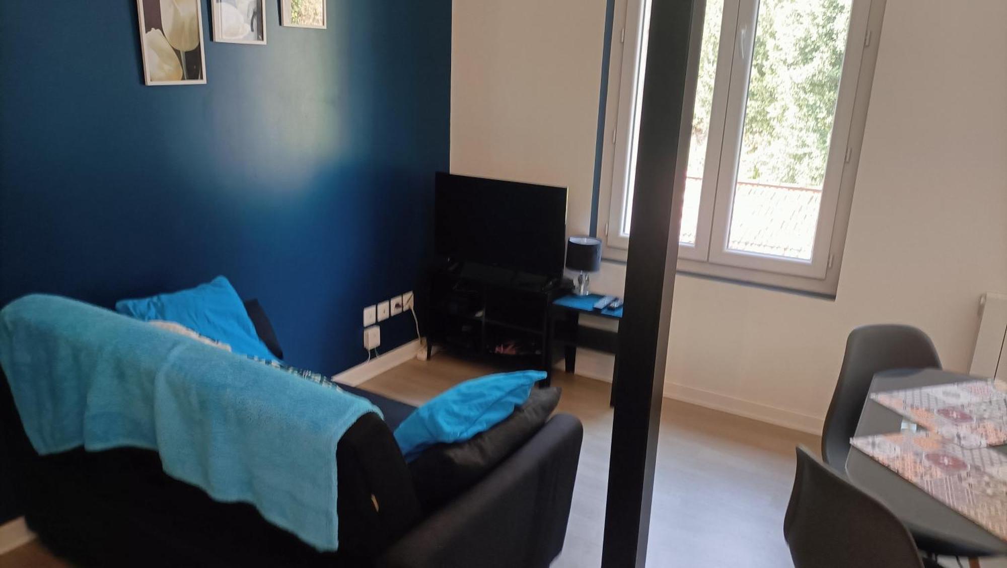 F1 Duplex Bleuet Renove Appartement Lamalou-les-Bains Buitenkant foto